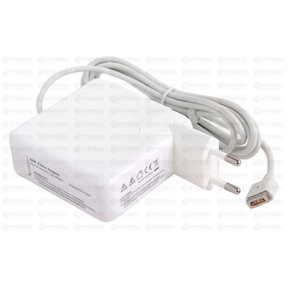 Блок питания для ноутбука Apple 16.5V, 3.65A, 60W коннектор (magsafe 2)  A1425, A1502