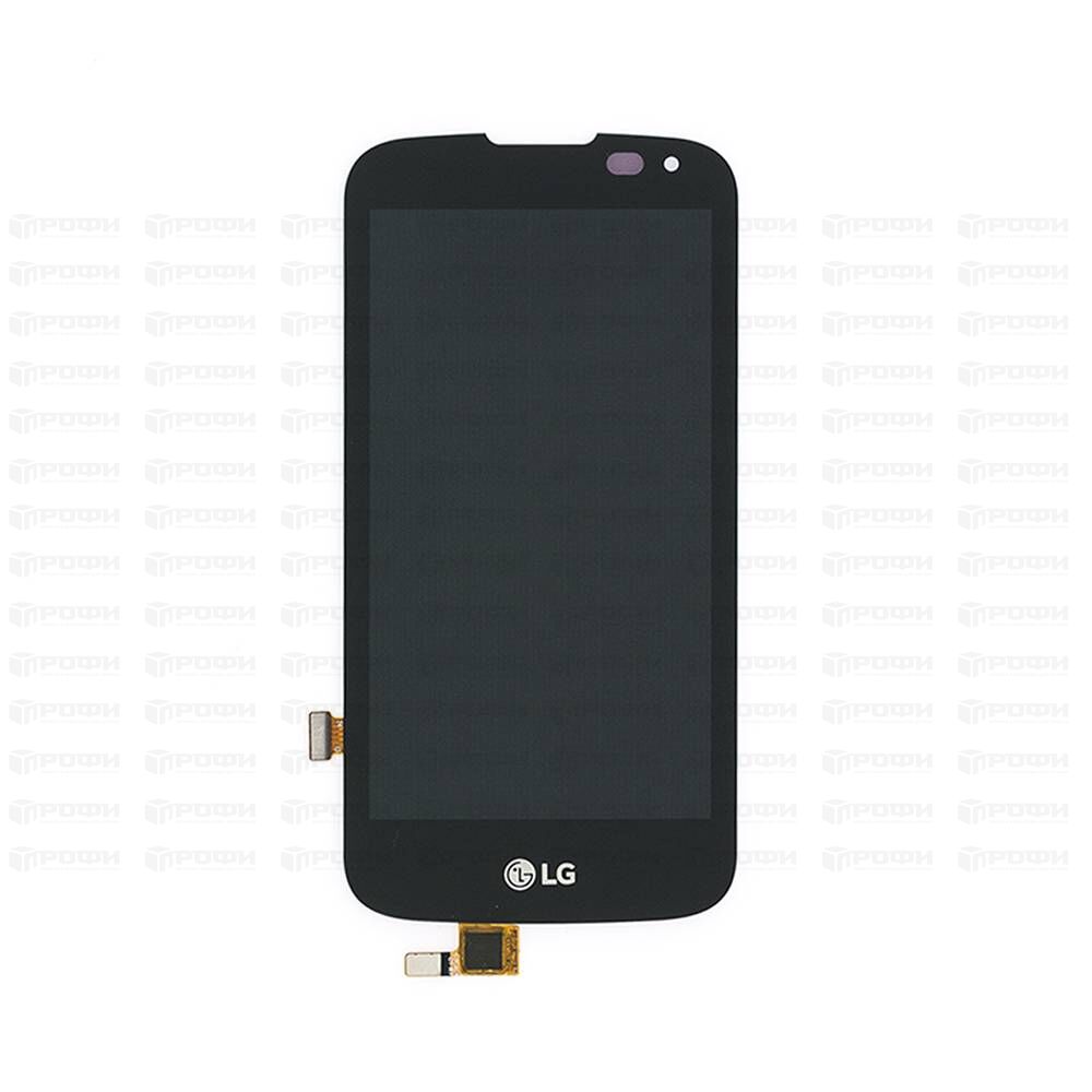 ЗАПЧАСТИ ДЛЯ СОТОВЫХ :: ЗАПЧАСТИ ДЛЯ LG :: ДИСПЛЕИ :: Дисплей LG K100DS (K3  LTE)+тачскрин (черный)