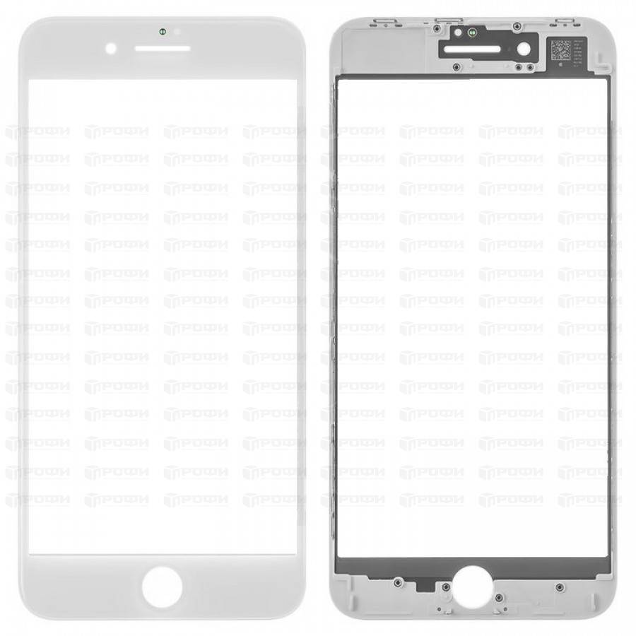 ЗАПЧАСТИ для APPLE :: ЗАПЧАСТИ для APPLE IPHONE :: РАМКИ ДИСПЛЕЯ для iPhone  :: Рамка дисплея для iPhone 8 Plus белая