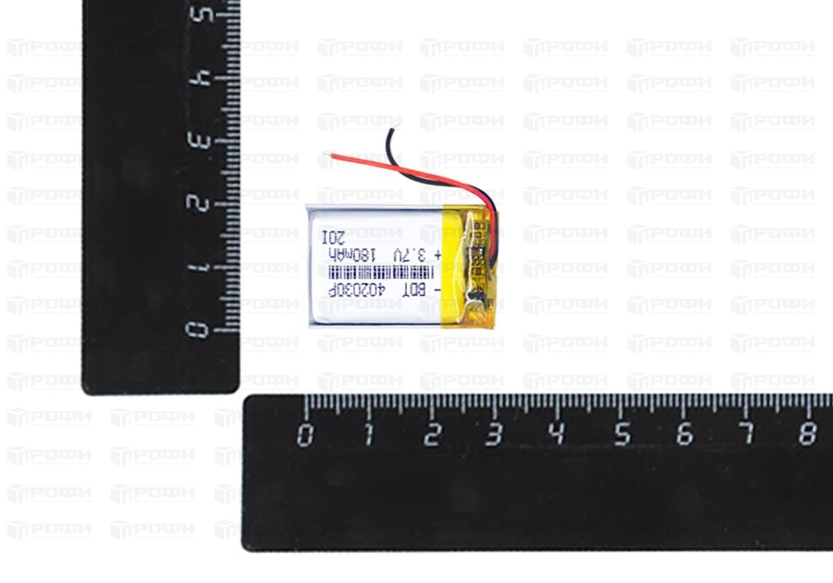 АКБ универсальный 20*30*4 mm 180mAh 3.7 V BDT