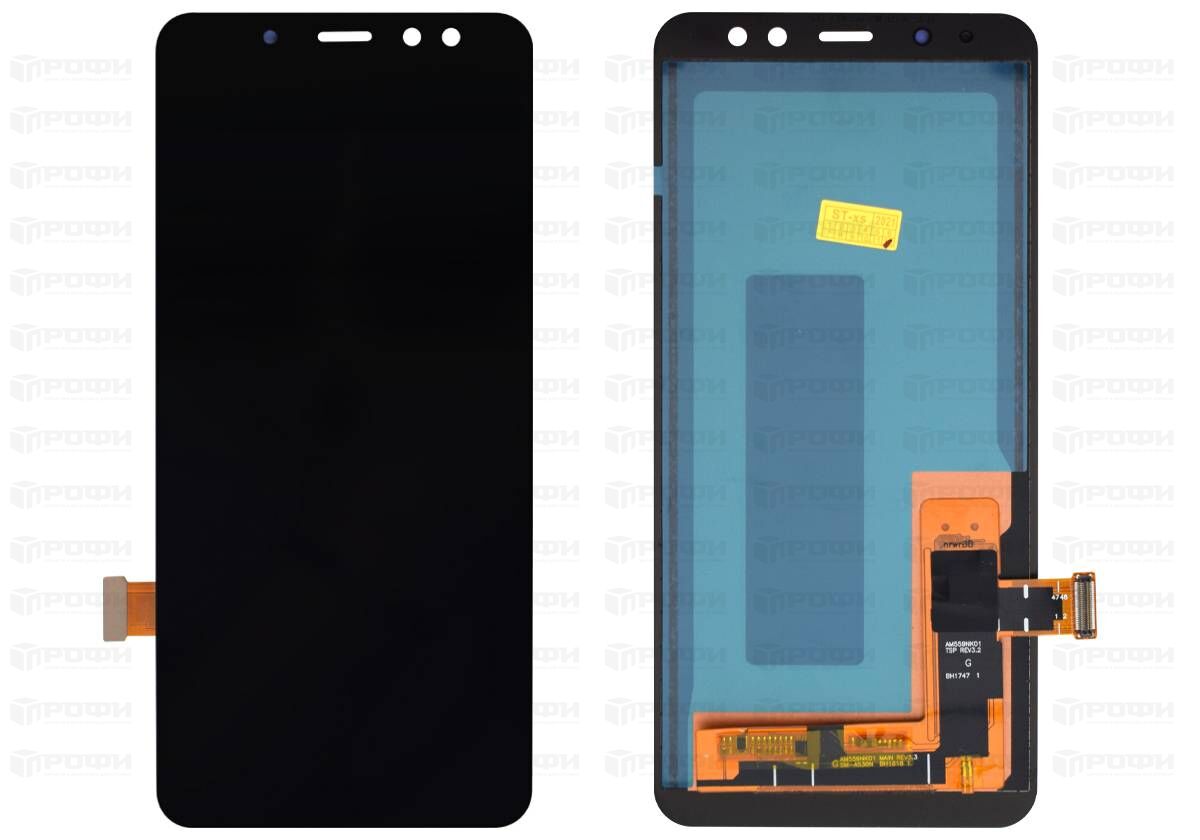 ЗАПЧАСТИ ДЛЯ СОТОВЫХ :: ЗАПЧАСТИ ДЛЯ SAMSUNG :: ДИСПЛЕИ :: Дисплей Samsung  A530F (A8 2018)+тачскрин (черный) In-Cell