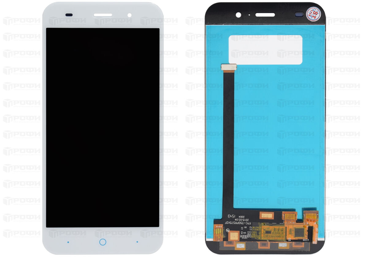 ЗАПЧАСТИ ДЛЯ СОТОВЫХ :: ЗАПЧАСТИ ДЛЯ ZTE :: ДИСПЛЕИ :: Дисплей ZTE Blade X7/ ZTE Blade Z7/ZTE Blade V6/ZTE Blade T660+тачскрин (белый)