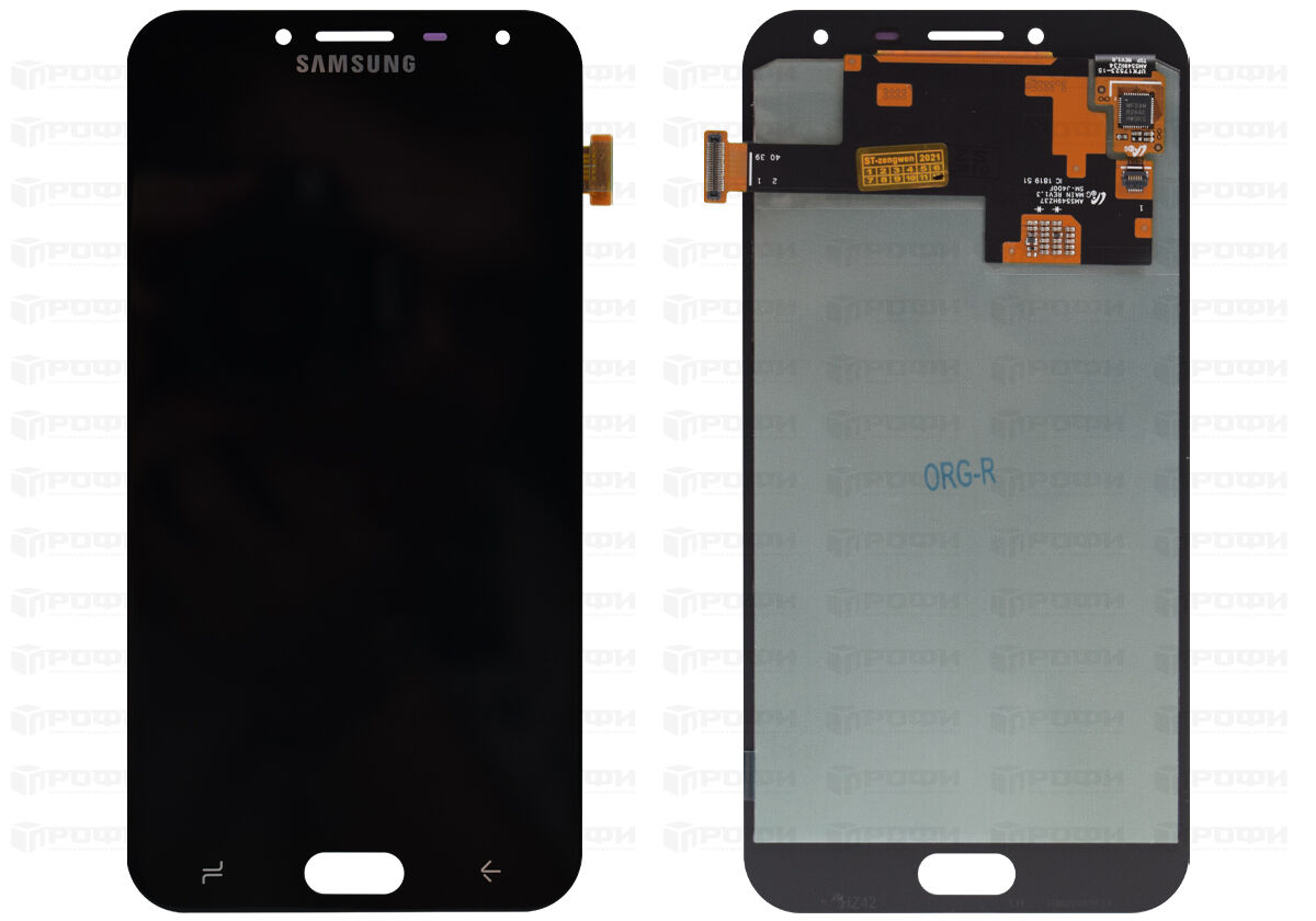 ЗАПЧАСТИ ДЛЯ СОТОВЫХ :: ЗАПЧАСТИ ДЛЯ SAMSUNG :: ДИСПЛЕИ :: Дисплей Samsung  J400F (J4 2018)+тачскрин (черный) ориг