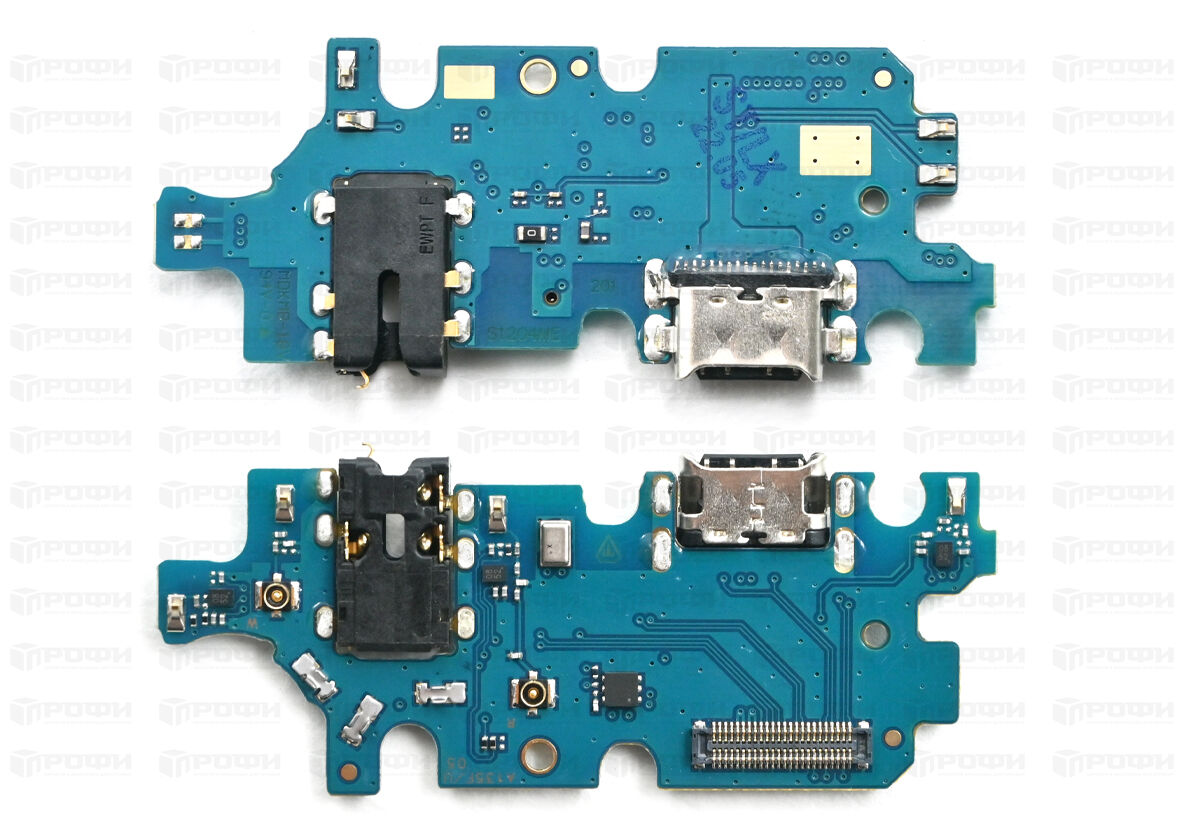 Нижняя плата Samsung A135F (A13) с разъемом зарядки