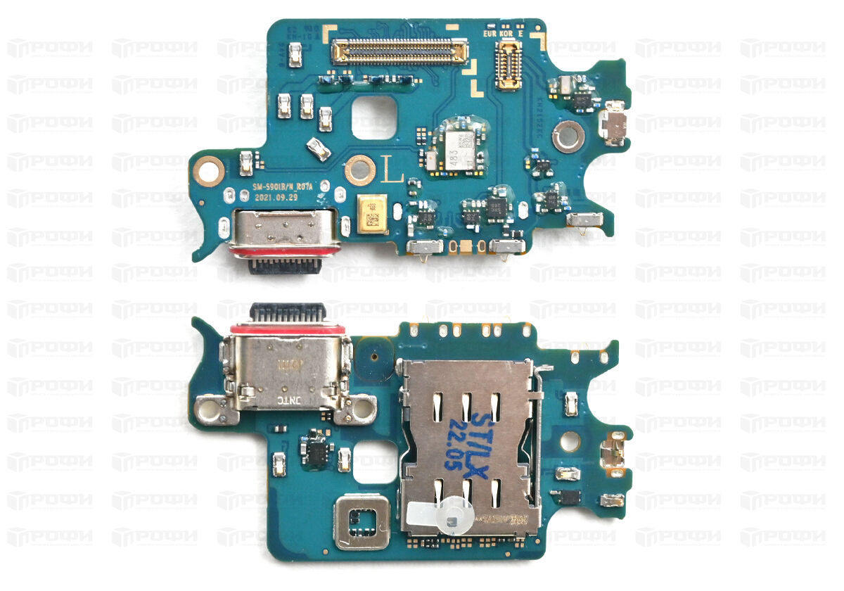 ЗАПЧАСТИ ДЛЯ СОТОВЫХ :: ЗАПЧАСТИ ДЛЯ SAMSUNG :: ШЛЕЙФА :: Нижняя плата  Samsung S901B (S22) разъем зарядки