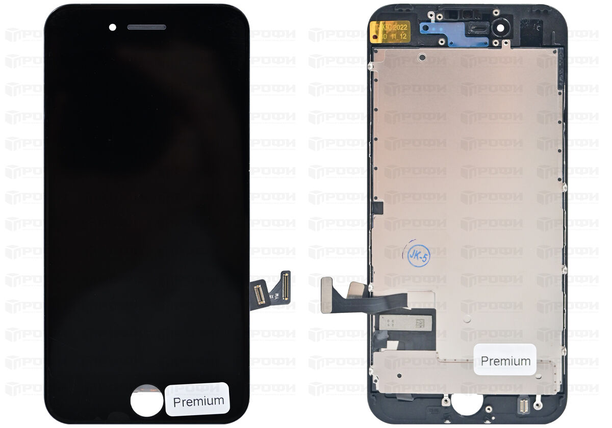 ЗАПЧАСТИ для APPLE :: ЗАПЧАСТИ для APPLE IPHONE :: ДИСПЛЕИ PREMIUM для  iPhone :: Дисплей для iPhone 7 (PREMIUM)+тачскрин (черный)