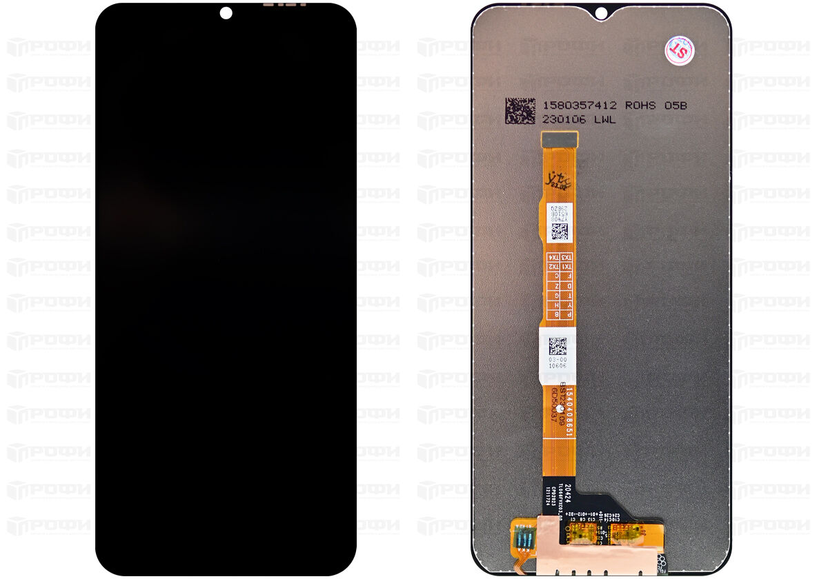 ЗАПЧАСТИ ДЛЯ СОТОВЫХ :: ЗАПЧАСТИ ДЛЯ VIVO :: ДИСПЛЕИ :: Дисплей Vivo Y31  2021 (V2036)+тачскрин (черный)