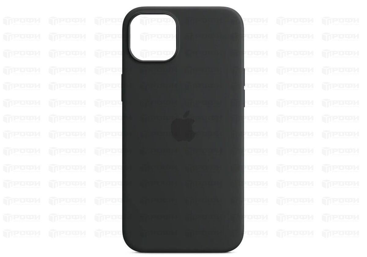 Чехол для iPhone 14 (6.1) Silicone Case черный (18)