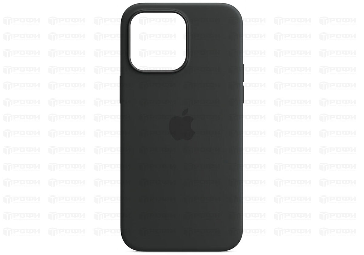 Чехол для iPhone 14 Pro (6.1) Silicone Case черный (18)