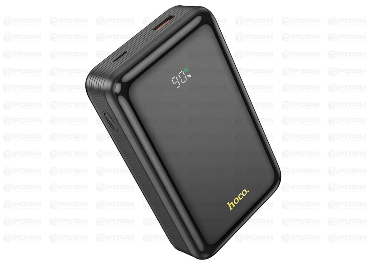 Портативный аккумулятор Hoco Q21 Great 22.5W+PD20Wwith digital display  20000mAh черный