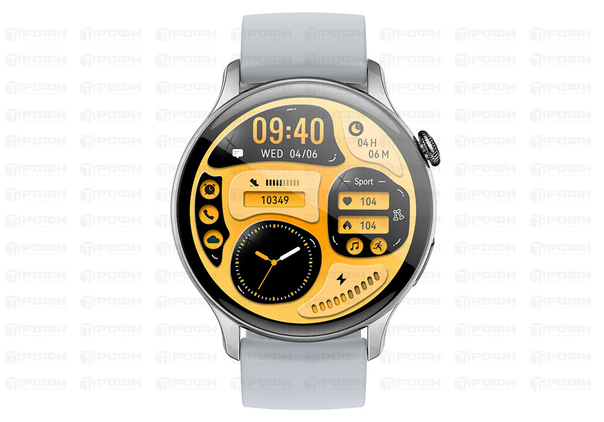 Смарт Часы HOCO Y10 Pro AMOLED Smart sports watch(call version) серый