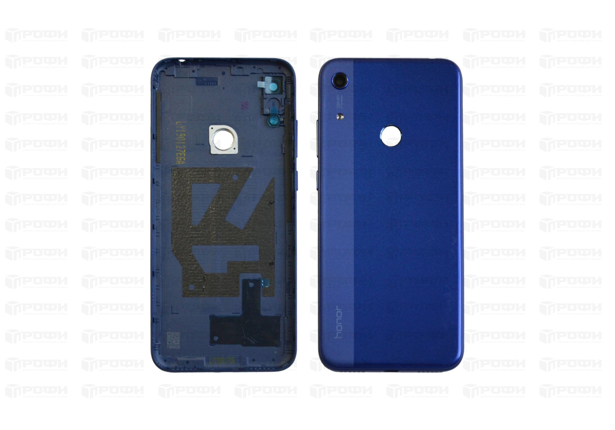 Задняя крышка Huawei Honor 8A/8A Pro (JAT-LX1/JAT-L41) синяя